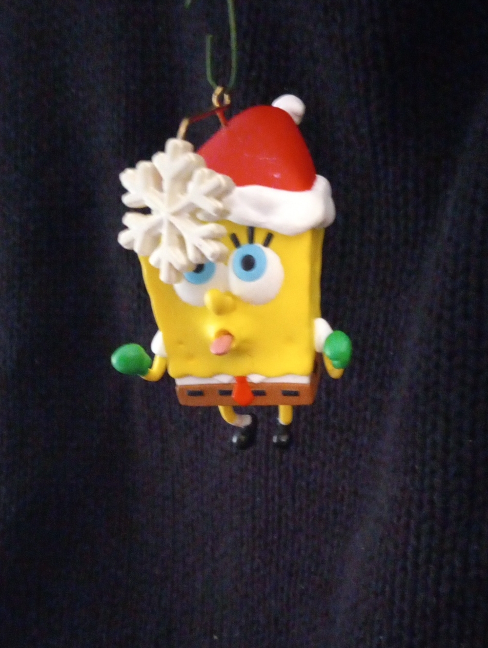 Nickelodeon Spongebob Squarepants Character Holiday Ornament for Kids